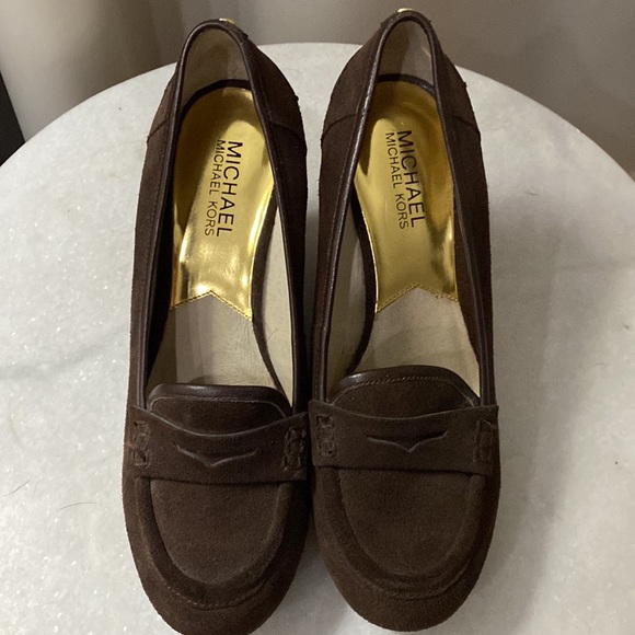 MICHAEL Michael Kors Rory Wedge Loafer Brown
Suede Platform - Picture 5 of 6